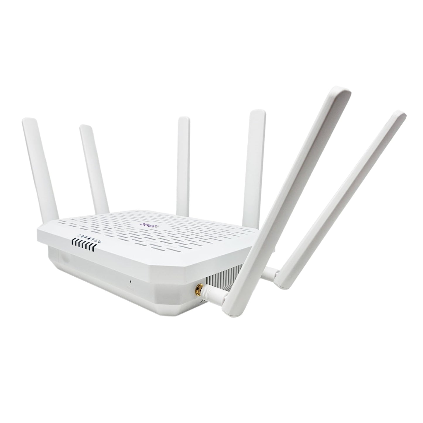 TravlFi XTR Pro 5G: portable 5G router for RV use, pay-as-you-go internet, no contracts, ideal for mobile and outdoor connectivity.
