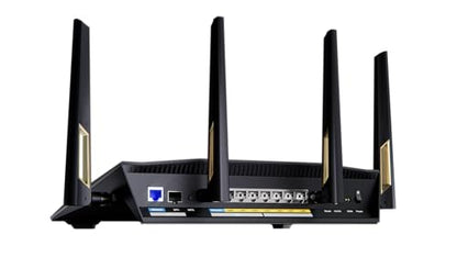 ASUS RT-BE88U: dual-band WiFi 7 router, dual 10G ports, high performance, VPN support, strong security and advanced networking.
