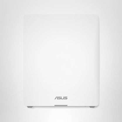 ASUS ZenWiFi BQ16 Pro: quad-band WiFi 7 mesh system, up to 4000 sq ft, dual 10G ports, strong security, ideal for large homes.