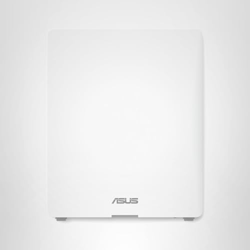 ASUS ZenWiFi BQ16 Pro: quad-band WiFi 7 mesh system, up to 4000 sq ft, dual 10G ports, strong security, ideal for large homes.