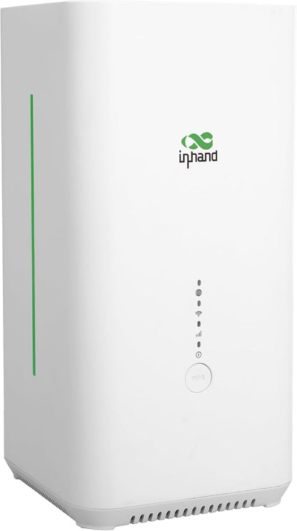 InHand CPE02 5G Router: AX5400 WiFi 6 router, dual WAN, load balancing, cloud-managed, ideal for business and retail use.