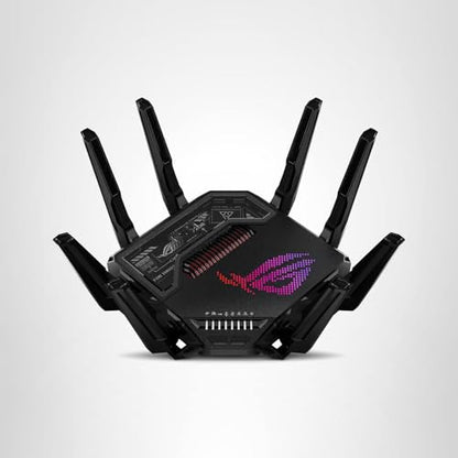 ASUS ROG Rapture GT-BE98 Pro: quad-band WiFi 7 gaming router, dual 10G ports, advanced game acceleration, strong security