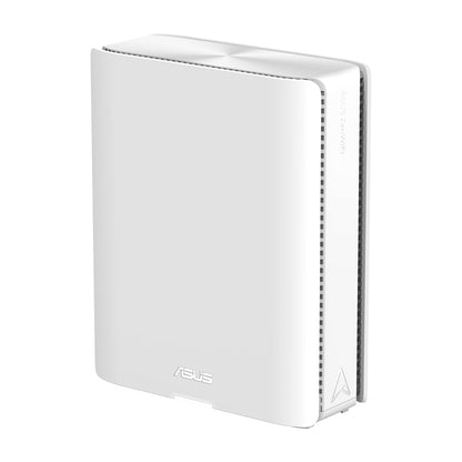 ASUS ZenWiFi BQ16 Pro: quad-band WiFi 7 mesh system, up to 4000 sq ft, dual 10G ports, strong security, ideal for large homes.
