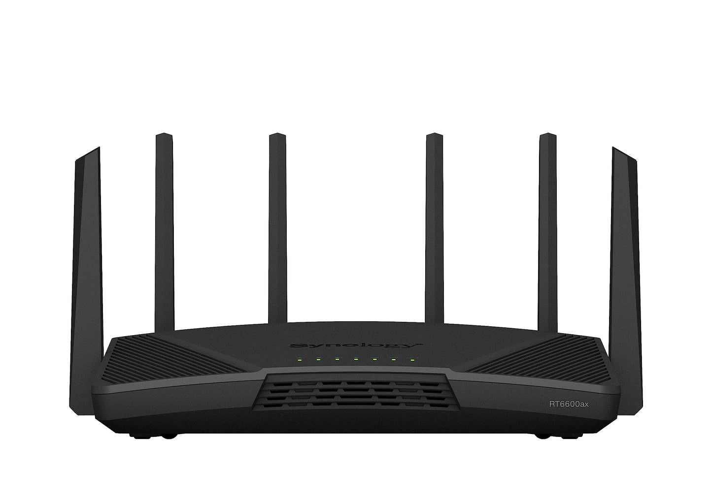 Synology RT6600ax: tri-band WiFi 6 router, 2.5GbE port, VLAN, parental controls, VPN, advanced security and network control.