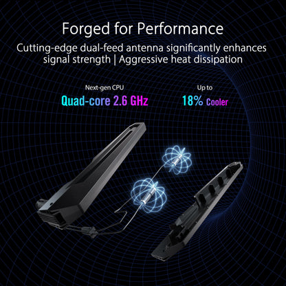 ASUS ROG Rapture GT-BE98 Pro: quad-band WiFi 7 gaming router, dual 10G ports, advanced game acceleration, strong security